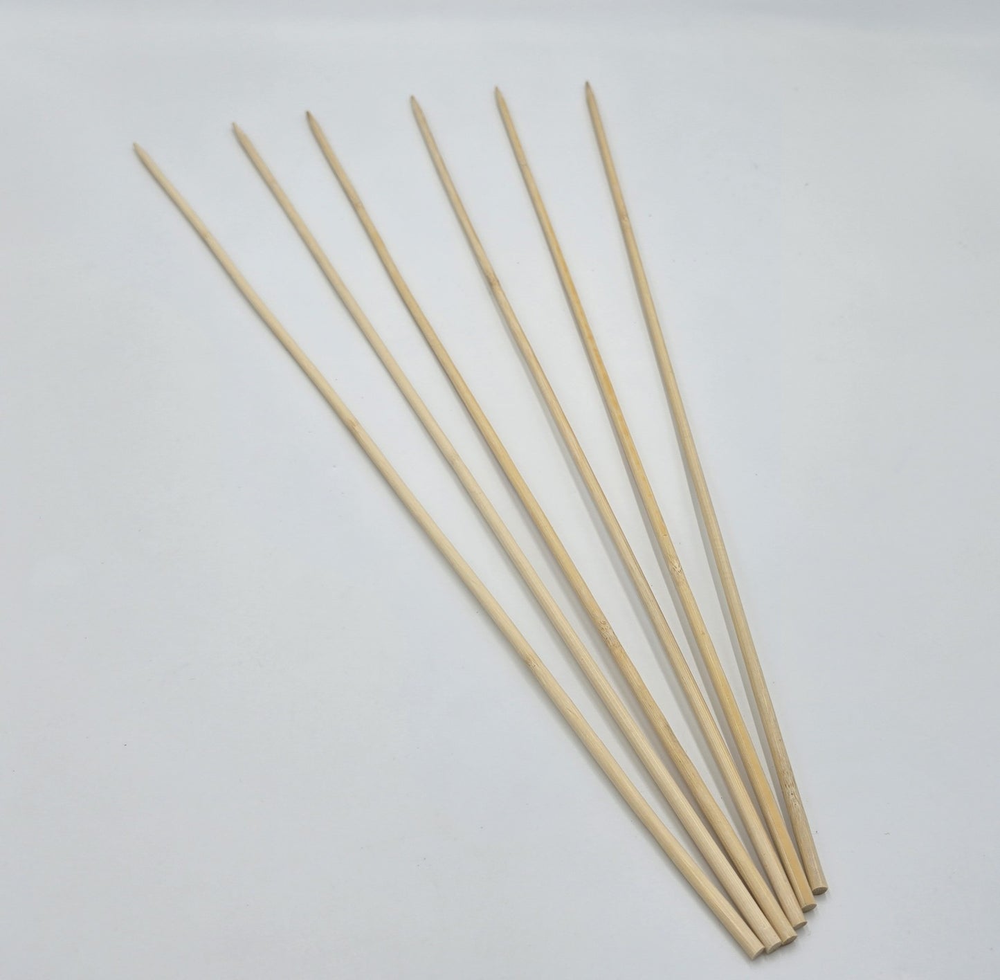 50 Splittstäbe 60 cm Ø 5,5 mm Pflanzstäbe Rankhilfe Pflanzenstab Natur