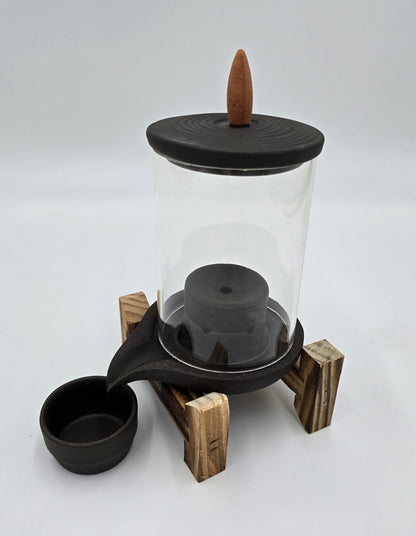 25 x Rückfluss-Räucherkegel Sandelholz aromatische Räucherkerzen Backflow