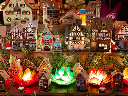 Puzzle 500 Teile Fachwerkhäuschen Modelle 46 x 28 cm  Gehirntraining ab 9 Jahren