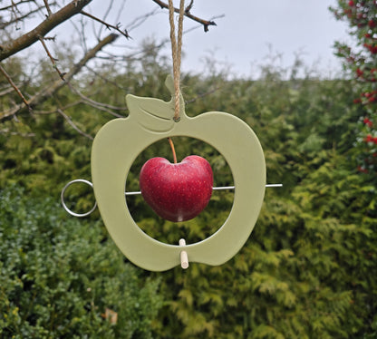 Apfelfutterhalter Meisenknödelhalter 18x16 cm robuster Vogel-Futterhalter