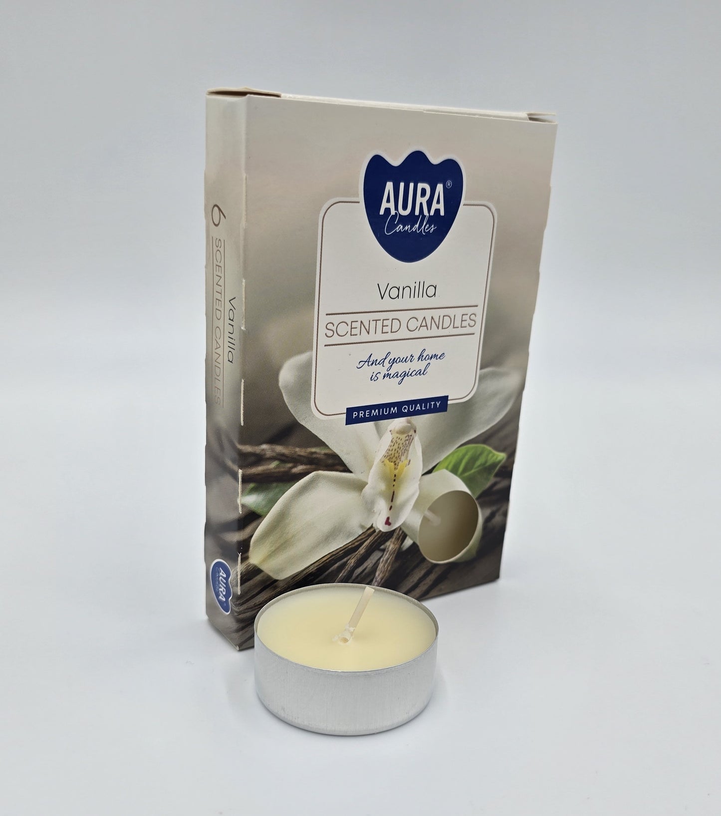 Duft-Teelichter Set verschiedene Düfte 4x6 Stück Erdbeer Vanille Zimt Waldbeere TL4