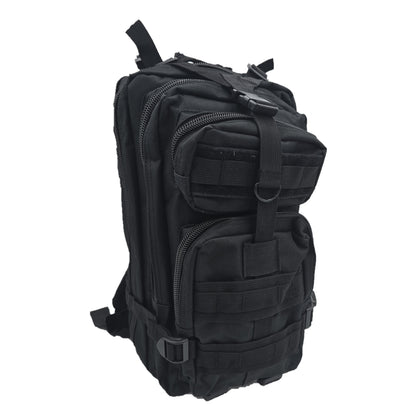 Army-style backpack, 20 liters, camouflage, German Army style, water-repellent, olive green camouflage pattern