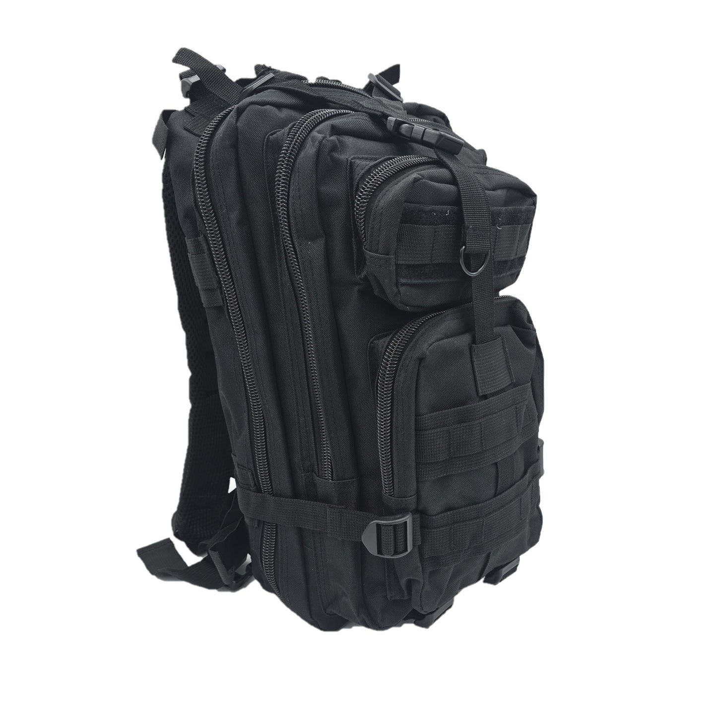 Army-style backpack, 20 liters, camouflage, German Army style, water-repellent, olive green camouflage pattern