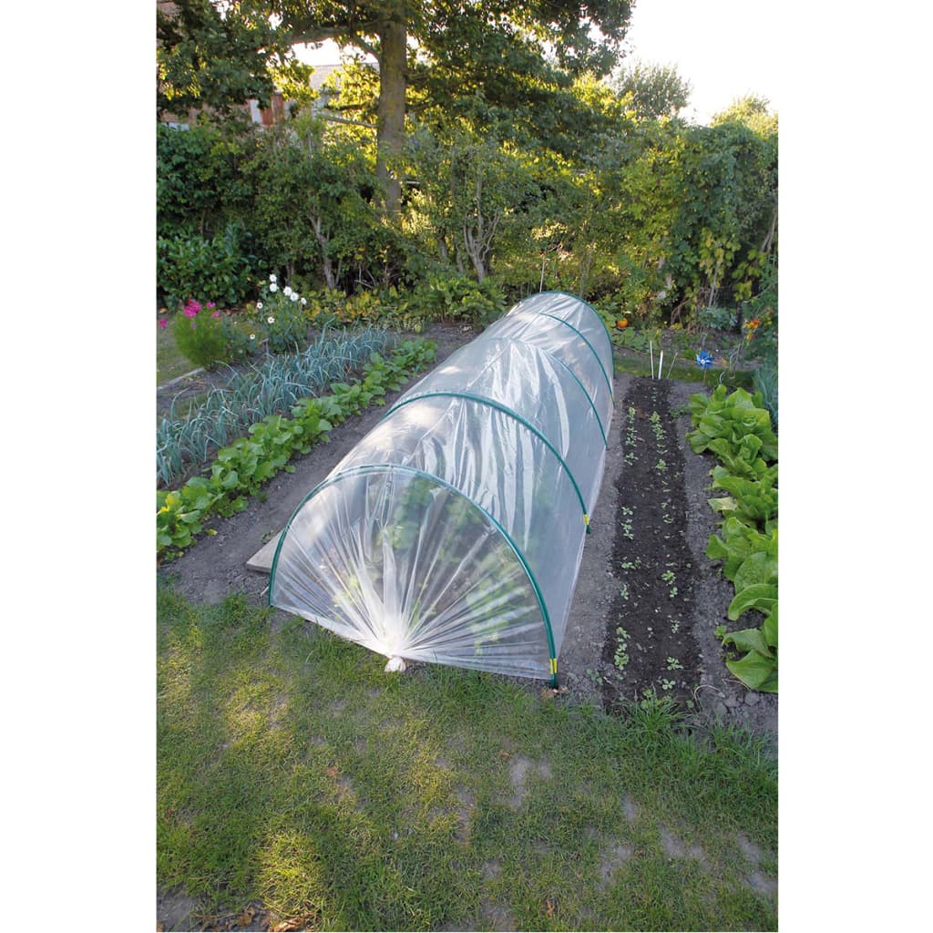 Nature Folientunnel Bausatz Treibhaus-Tunnel Transparent 3,5 x 1m