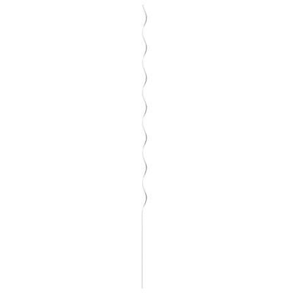 vidaXL Tomato Spiral Stakes, 20 pcs, 170 cm, Galvanized Steel