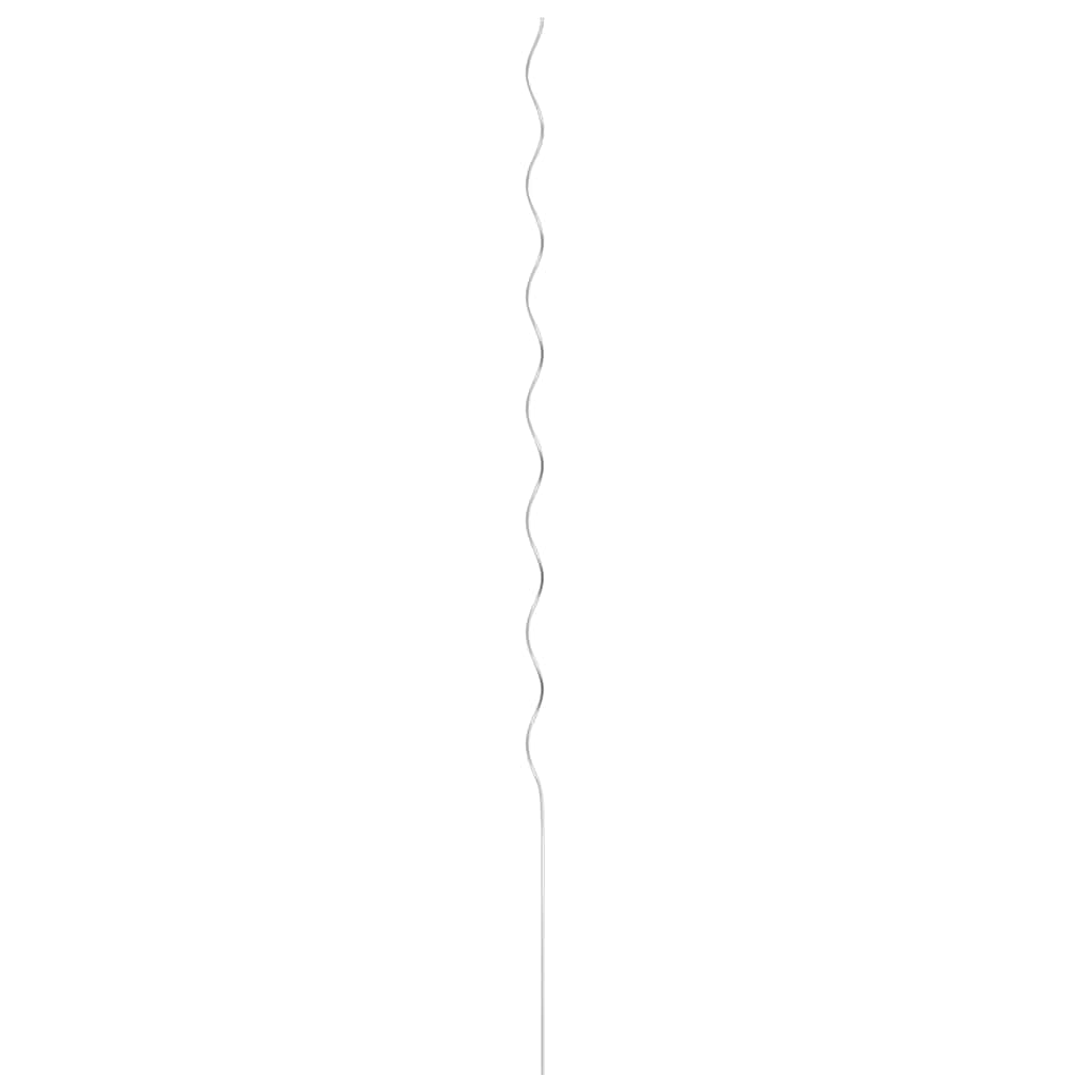 Tomaten Spiralstäbe 5 Stk. 170 cm Verzinkter Stahl 6 mm Pflanzstäbe Rankhilfe
