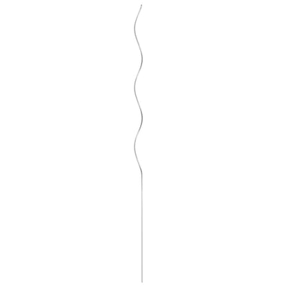 Tomaten Spiralstäbe 5 Stk. 110 cm Verzinkter Stahl 6 mm Pflanzstäbe Rankhilfe