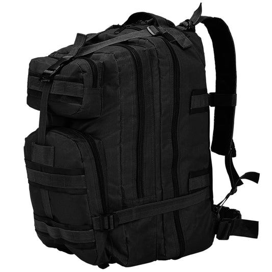 Rucksack taktischer Armeerucksack 50 L Armee-Stil BW 50 L Schwarz wasserabweisend