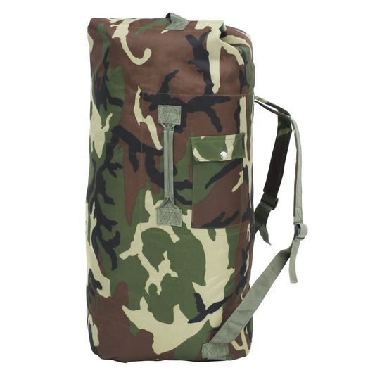 Seesack Armee-Stil Camouflage Militär Marine BW BS Sporttasche 30 x 30 x 90 cm