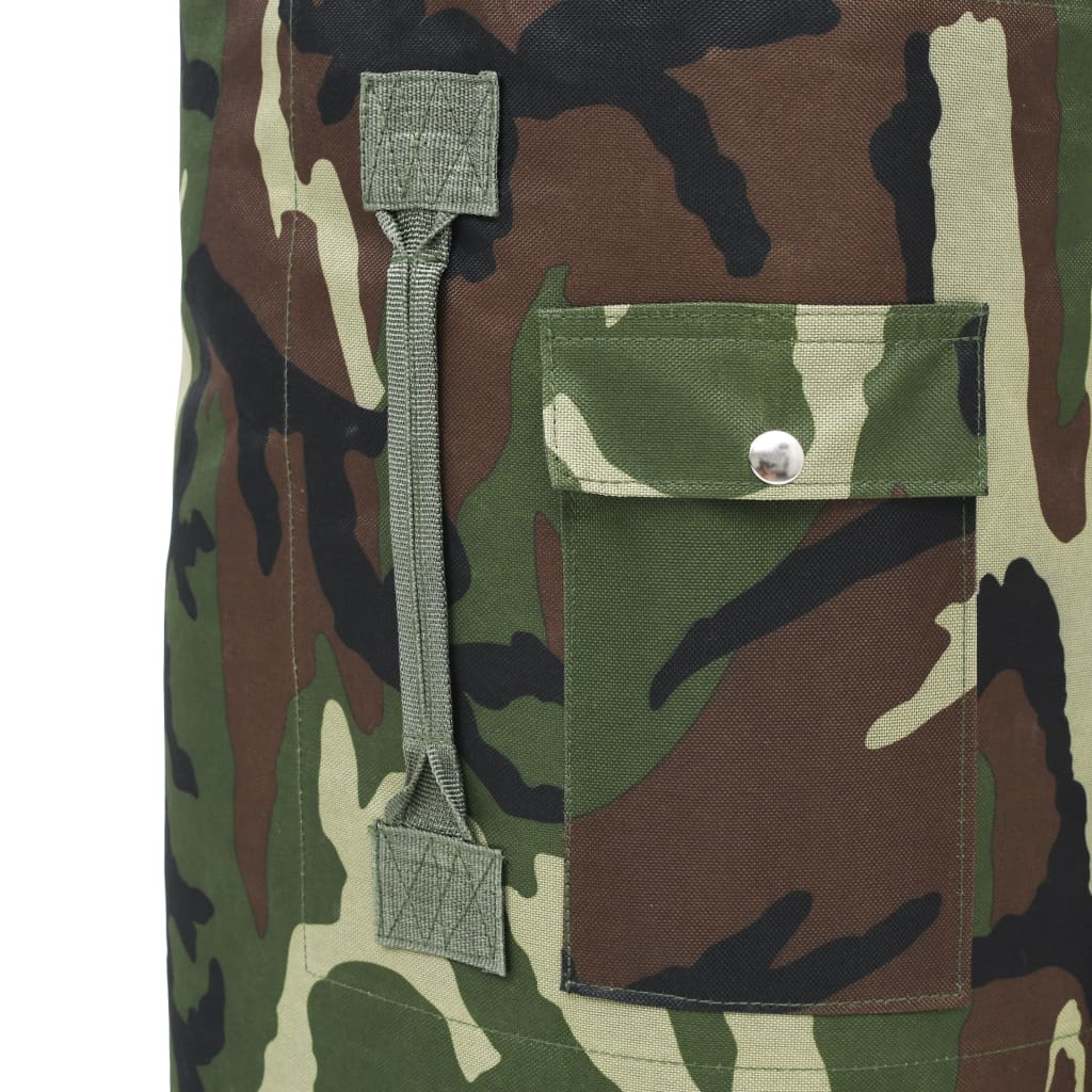 Seesack Armee-Stil Camouflage Militär Marine BW BS Sporttasche 30 x 30 x 90 cm