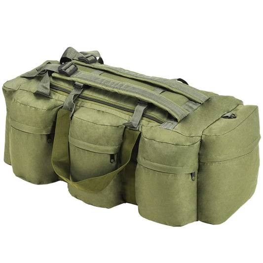 Seesack 3-in-1 Armee-Stil Olivgrün 62 x 27 x 27 cm Sporttasche