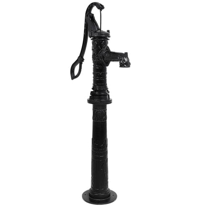 vidaXL Hand Pump with Stand, Cast Iron