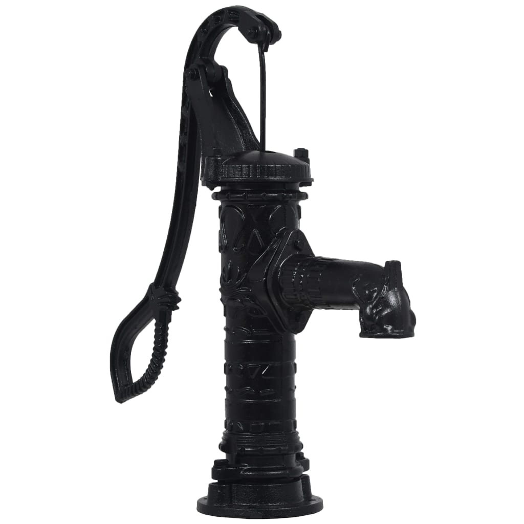 vidaXL Hand Pump with Stand, Cast Iron