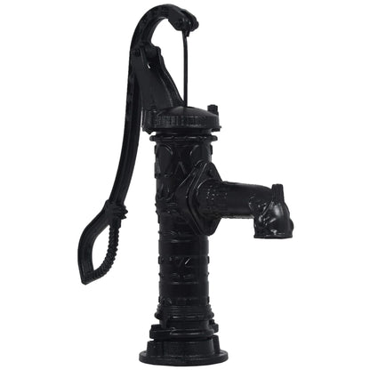 vidaXL Hand Pump with Stand, Cast Iron