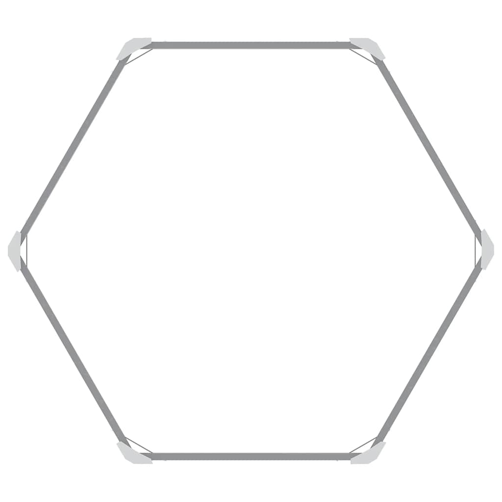 Garten-Hochbeet Verzinkter Stahl Grau 129x129x77 cm Pflanzkasten Blumenkübel