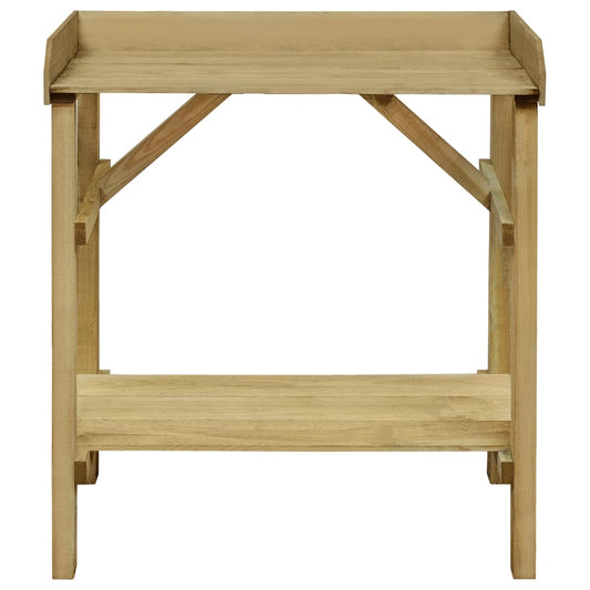 vidaXL Planting Table, Impregnated Pine Wood, 75 x 40 x 90 cm