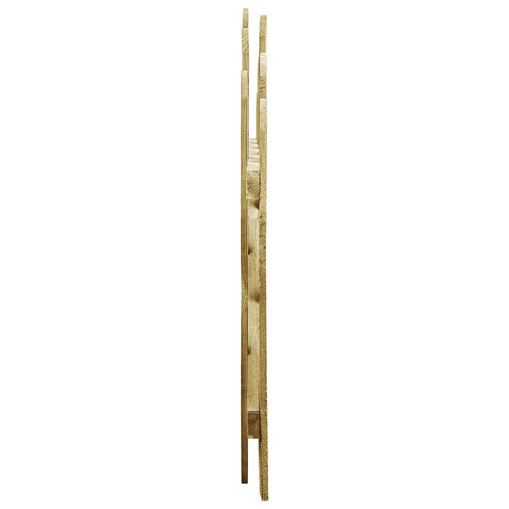 Gartentor Kiefernholz imprägniert 100 x 75 cm Gartentür Holztür Holztor