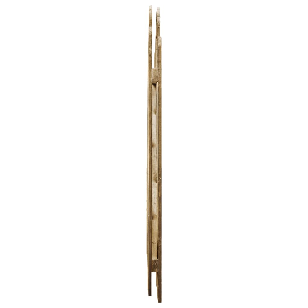 Gartentor Kiefernholz imprägniert 100 x 100 cm Gartentür Holztür Holztor