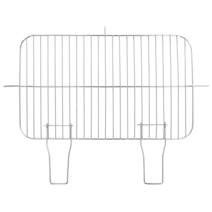 Holzkohlegrill Standgrill höhenverstellbar mit Ablagen und Rädern