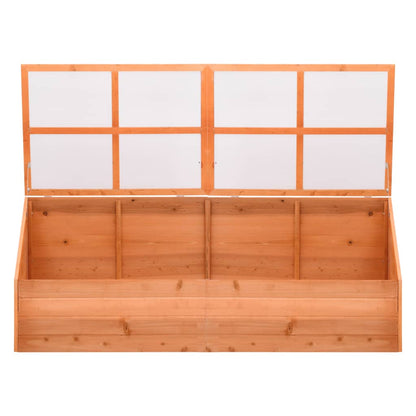 vidaXL Wooden Cold Frame 180x57x62 cm