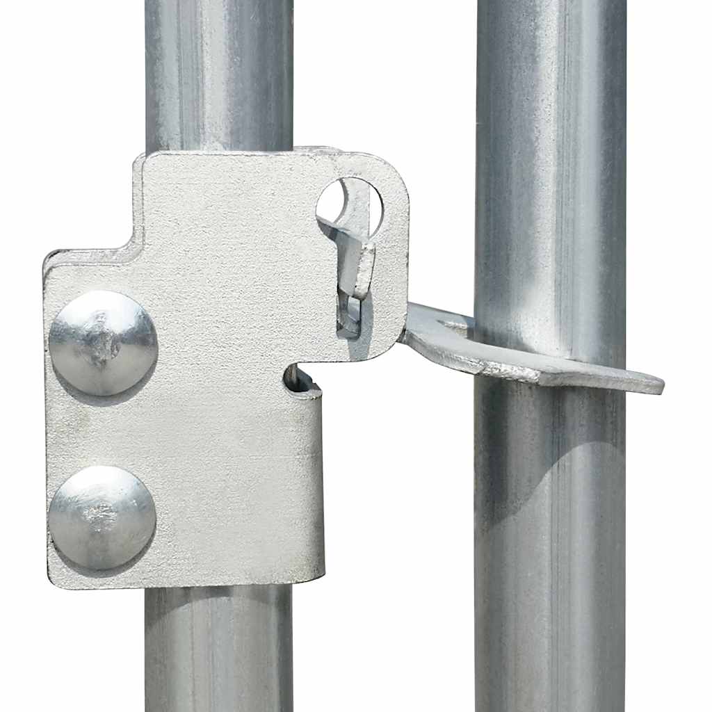 Hühnerkäfig Hühnerstall Stahl 3 x 1 x 1,5 m Auslauf Freigehege Tierkäfig Geflügelstall