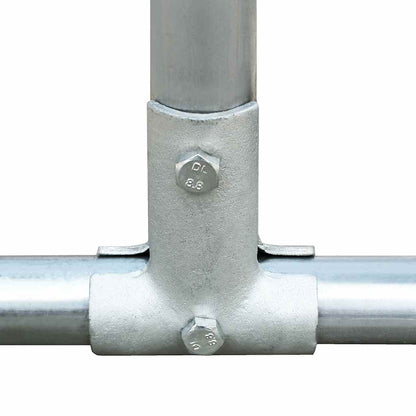 Chicken cage, chicken coop, steel, 8 x 2 x 2 m, run, outdoor enclosure, animal cage, poultry house