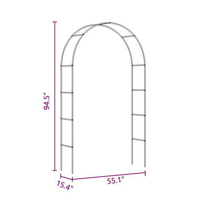 2x Garden Rose Archway, Gate, Trellis, Rose Column