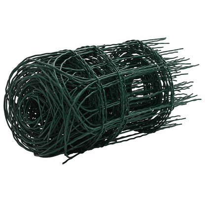 vidaXL Garden Fence Powder-Coated Iron 25×0.4 m