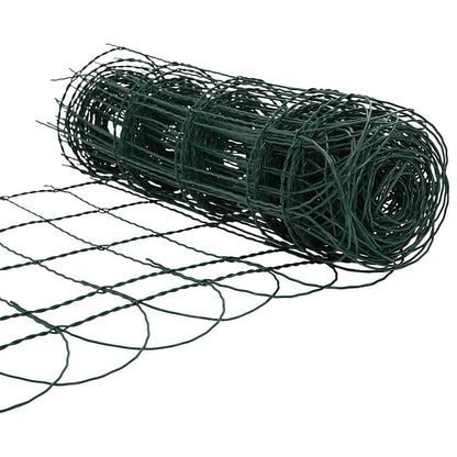 vidaXL Garden Fence Powder-Coated Iron 10×0.65 m