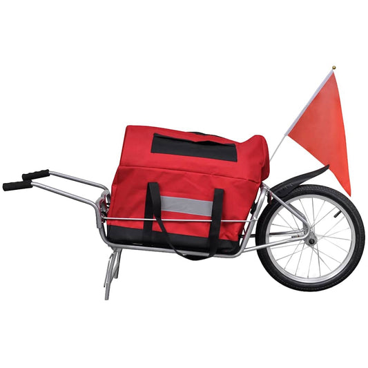Transporthänger Fahrrad 2 in 1 Lastenrad Aufbewahrungsbeutel 40 kg Schubkarre