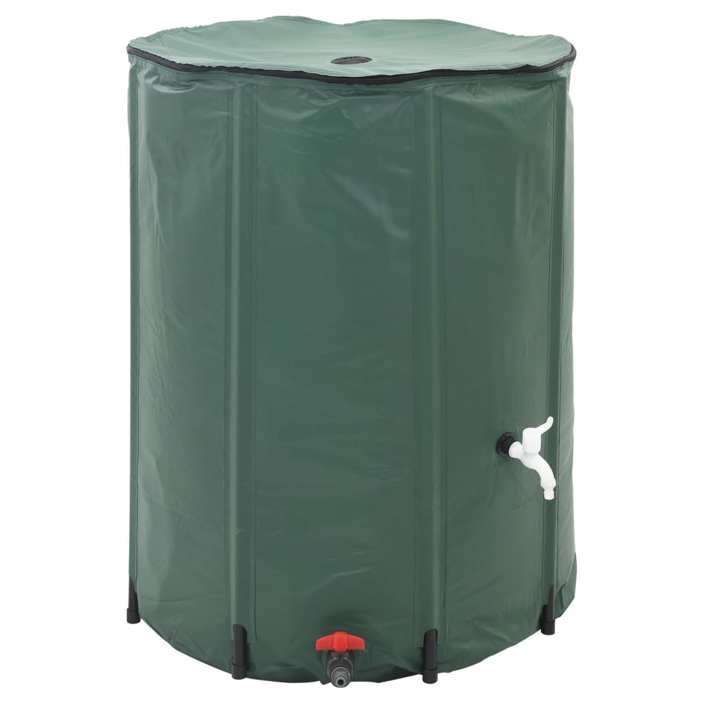 Wasserspeicher Regentonne Wassertank 500L klappbar Regenwasser 80 x 98 cm PVC