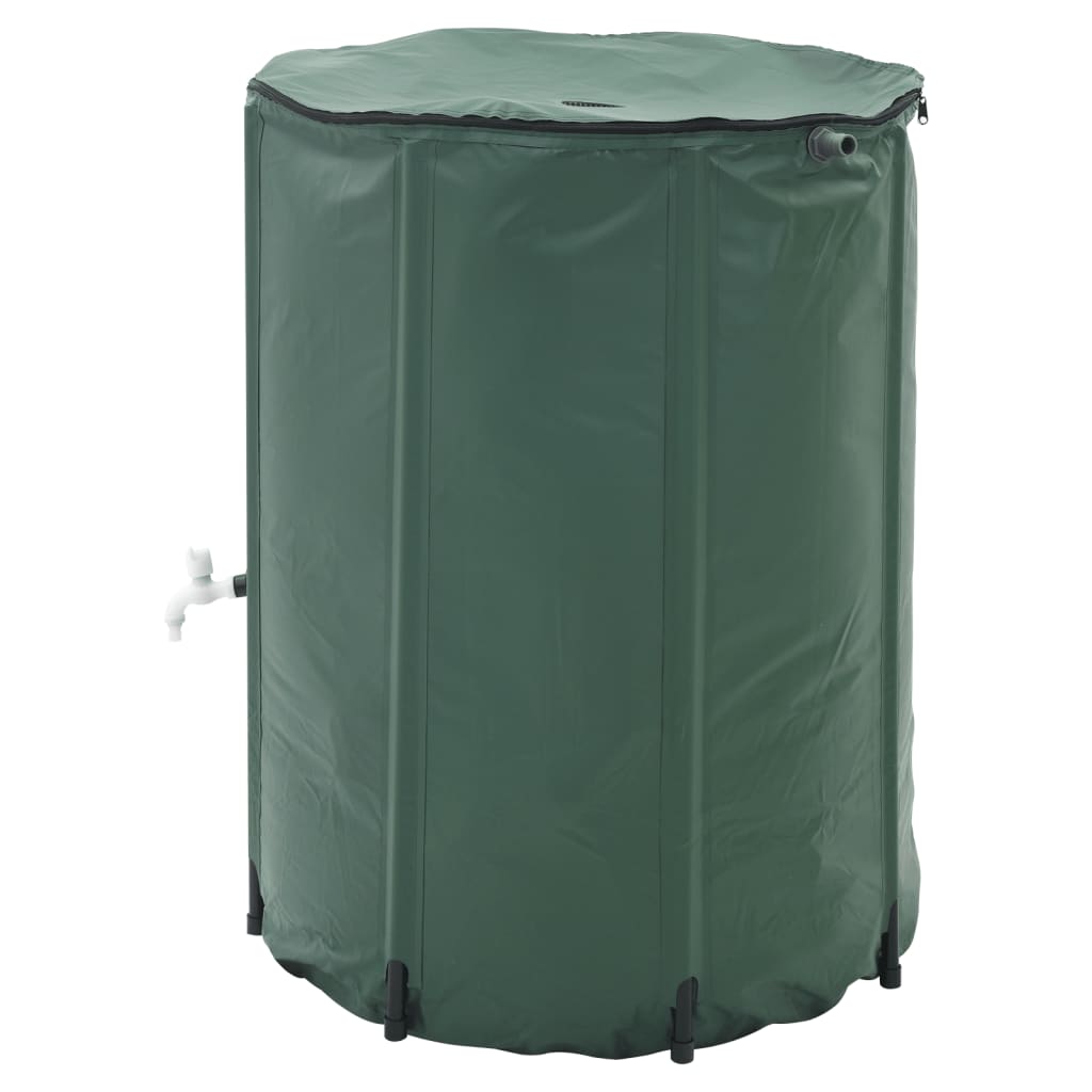 Wasserspeicher Regentonne Wassertank 500L klappbar Regenwasser 80 x 98 cm PVC