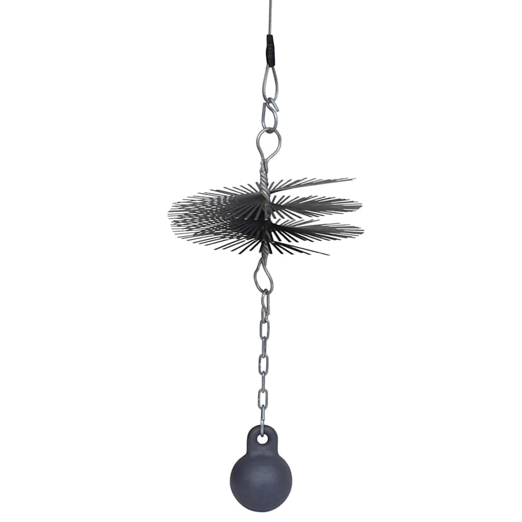 Runde Kaminreinigungsbürste Durchmesser 25 cm Kaminbürste 15 Meter