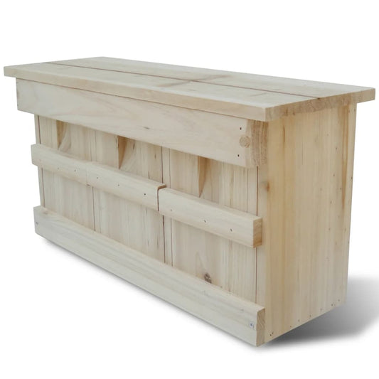 Nistkasten Spatzenhaus  44 x 15,5 x 21,5 cm Holz Vogelhaus Sperling Vogelnest