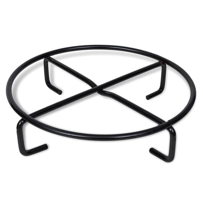 Dutch Oven Bräter Gusseisen 4,2 Liter Holländischer Ofen Schwarz 30x27x15 cm