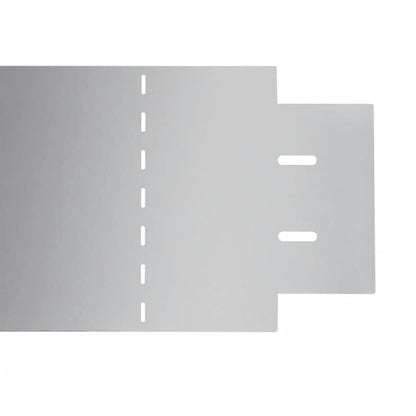 Rasenkante 20-er Set Flexible Beeteinfassung 100x15 cm Verzinkter Stahl silber