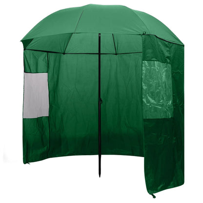 Fishing umbrella, fishing tent, tarpaulin, poncho, umbrella tent, side wall, viewing window, 240x210 cm