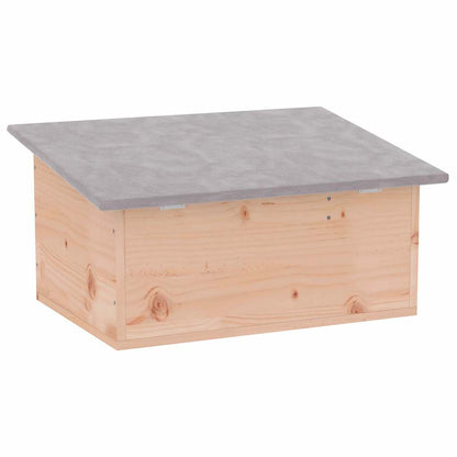 Igelhaus 45x33x22 cm Holz Tanne Winterquartier Igelnest Winterquartier