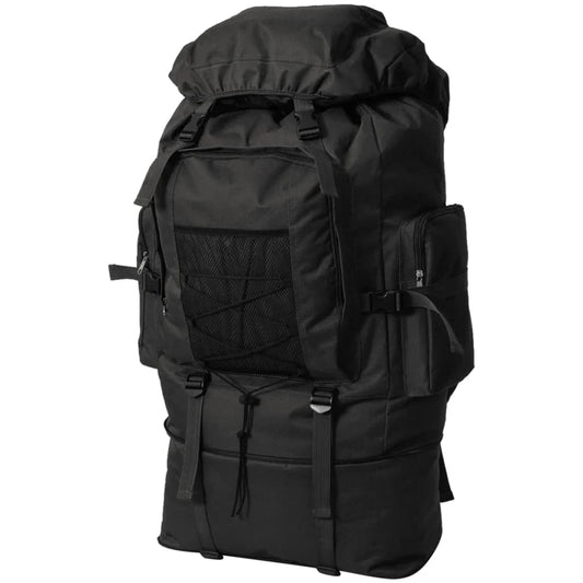 Rucksack Wanderrucksack Rucksack XXL 100 Liter Schwarz wasserabweisend BW