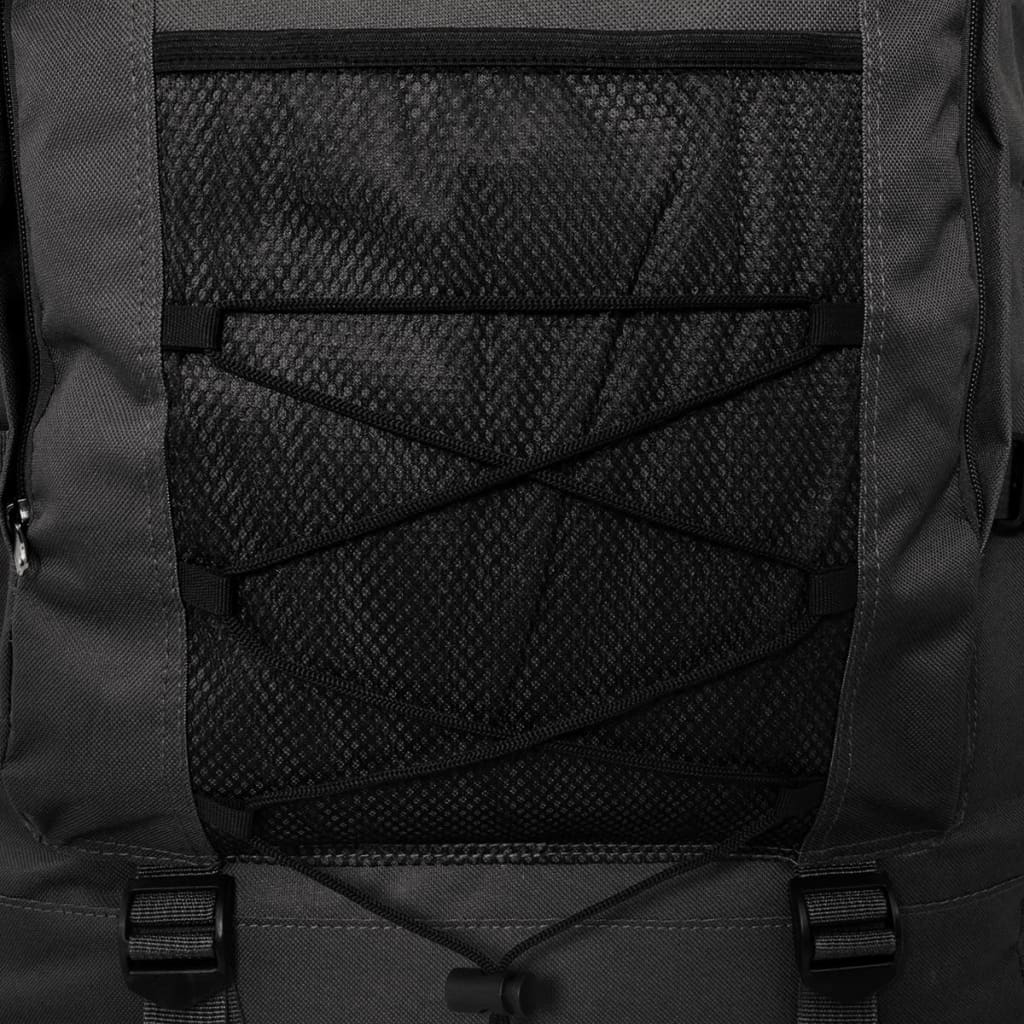 Rucksack Wanderrucksack Rucksack XXL 100 Liter Schwarz wasserabweisend BW