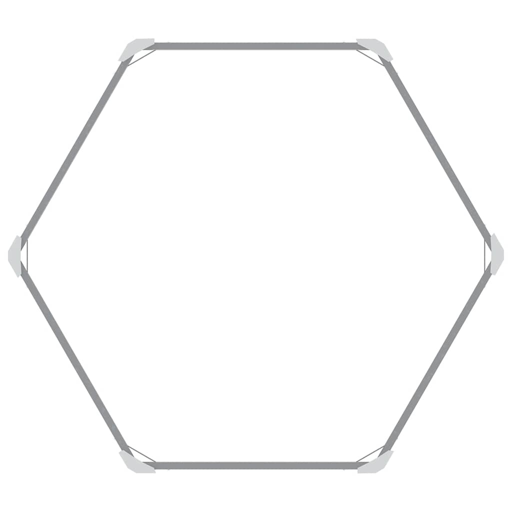 Garten-Hochbeet Anthrazit 129 x 129 x 77 cm Verzinkter Stahl Pflanzkasten Blumenkübel