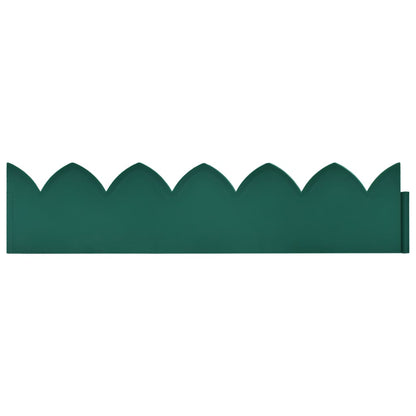 Rasenkante 10 Stk. Grün 65x15 cm PP witterungsbeständig Mähkante Beeteinfassung