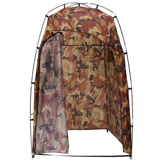 Duschzelt Pop Up Umkleidezelt WC Camping Zelten Flecktarn