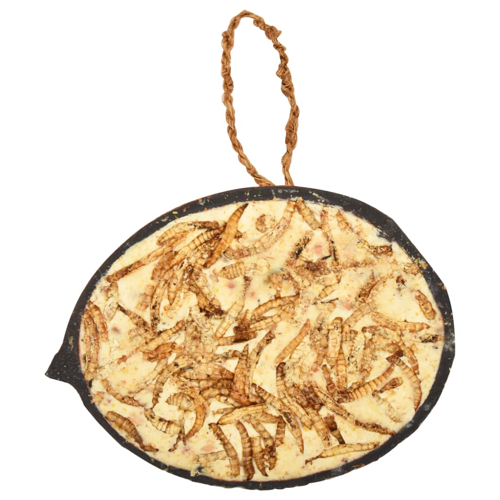 Vogelfutter Gefüllte Kokosnusshälften Sortiment 10 Stk. a 290 g für Wildvögel Winterfutter