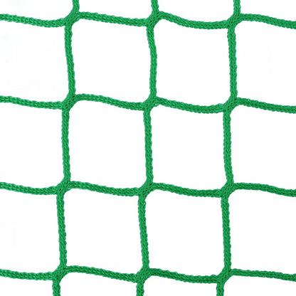 Hay nets, 4 pieces, round, 1x1 m, PP hay rack, green, mesh size 4.5x4.5 cm