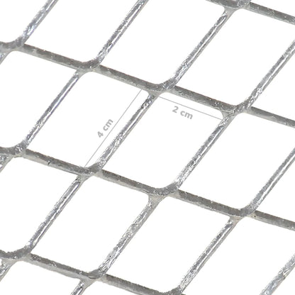 Garden sieve, soil sieve, galvanized steel, 60 x 85 x 89 cm, foldable