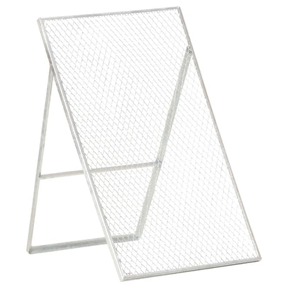 Garden sieve, threshing sieve, galvanized steel, compost sieve, 60 x 75 x 89 cm, soil sieve