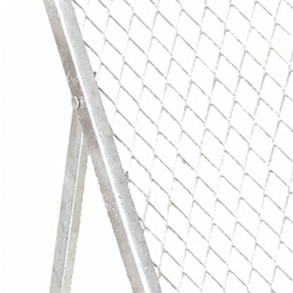 Garden sieve, threshing sieve, galvanized steel, compost sieve, 60 x 75 x 89 cm, soil sieve