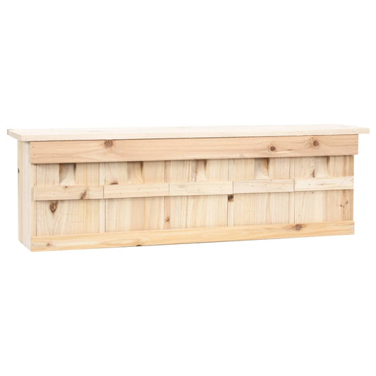 Nistkasten Spatzenhaus 5-fach Brutkammern 68x15x21 cm Wildvögel Nisthilfe Brutkasten