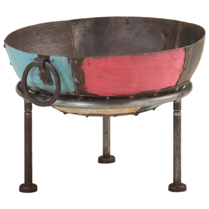 Fire bowl Ø 40 cm Colorful Rustic Iron Fire pit Shabby Chic Fire pit rusty